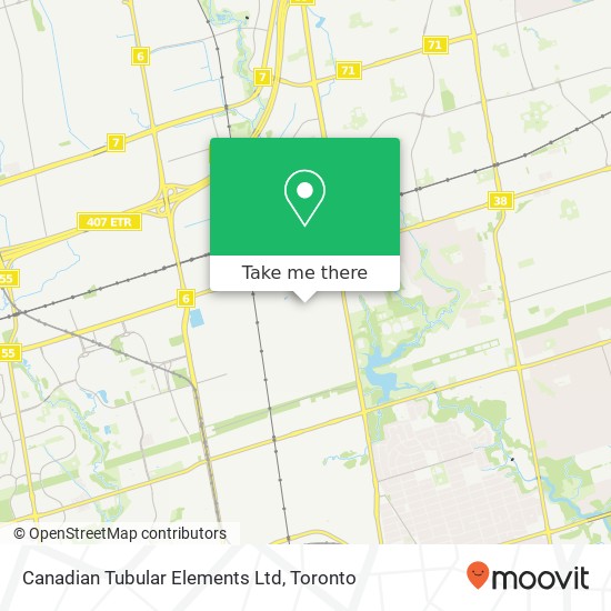Canadian Tubular Elements Ltd map