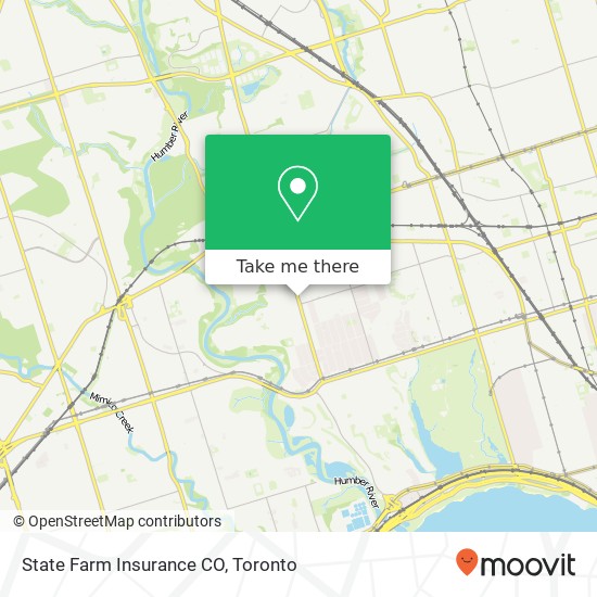 State Farm Insurance CO map