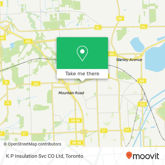 K P Insulation Svc CO Ltd map