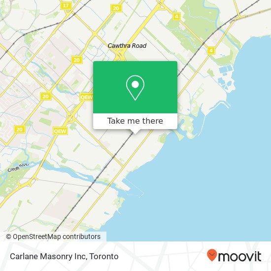 Carlane Masonry Inc map