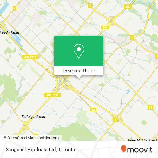 Sunguard Products Ltd map