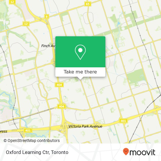 Oxford Learning Ctr map