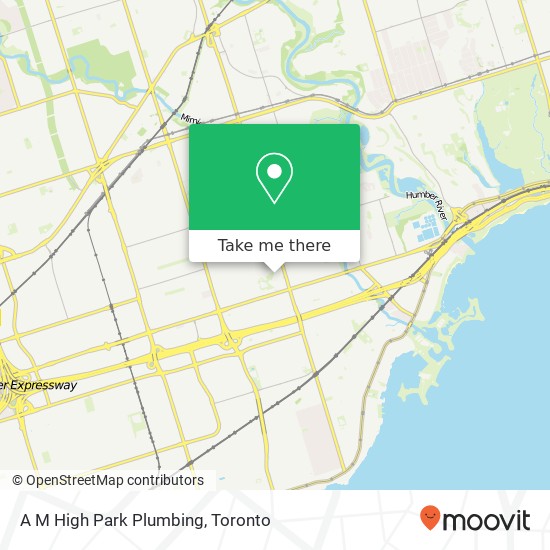 A M High Park Plumbing map