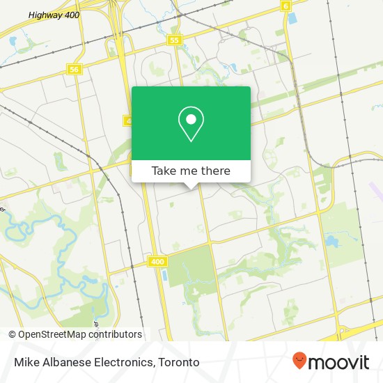 Mike Albanese Electronics map