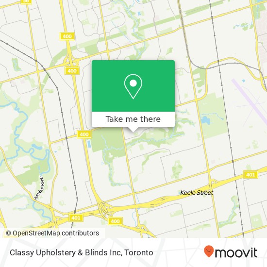 Classy Upholstery & Blinds Inc map