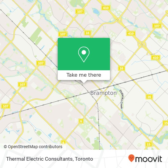 Thermal Electric Consultants map