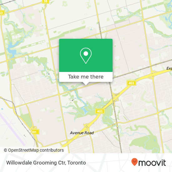 Willowdale Grooming Ctr plan