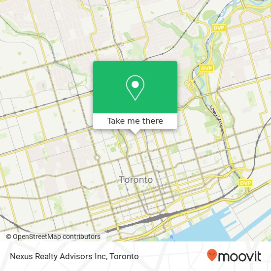 Nexus Realty Advisors Inc map