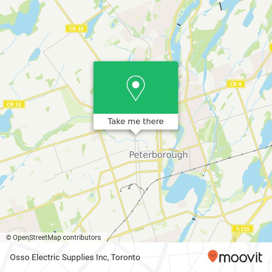 Osso Electric Supplies Inc map