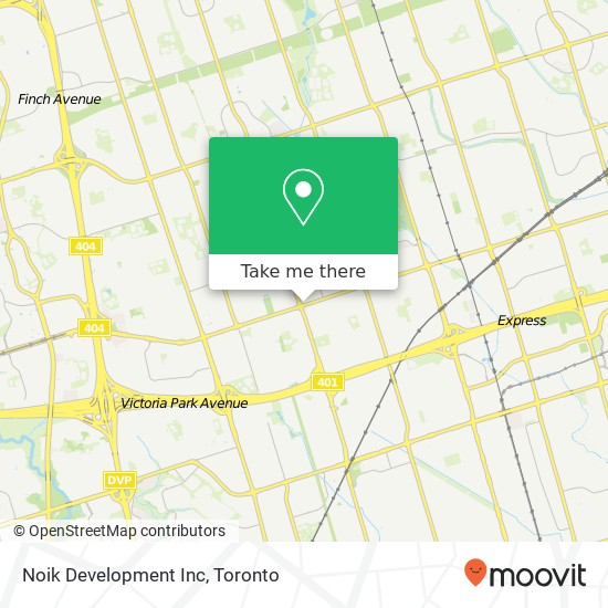 Noik Development Inc map
