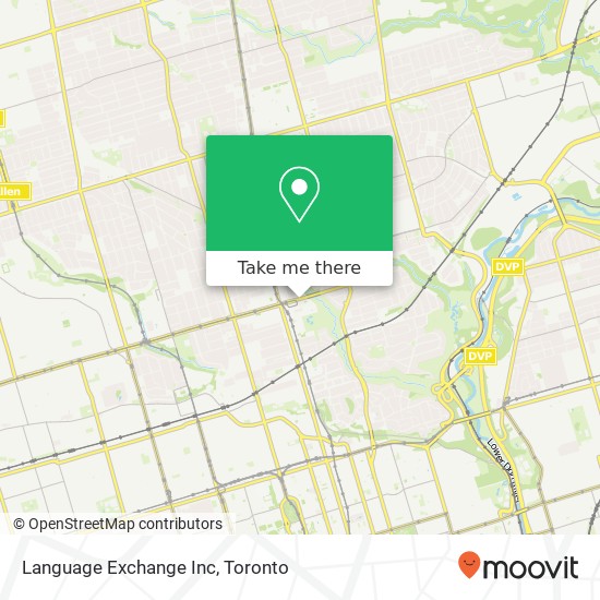 Language Exchange Inc map