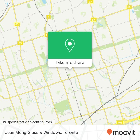 Jean Mong Glass & Windows map