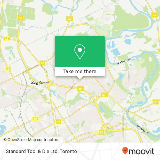 Standard Tool & Die Ltd map