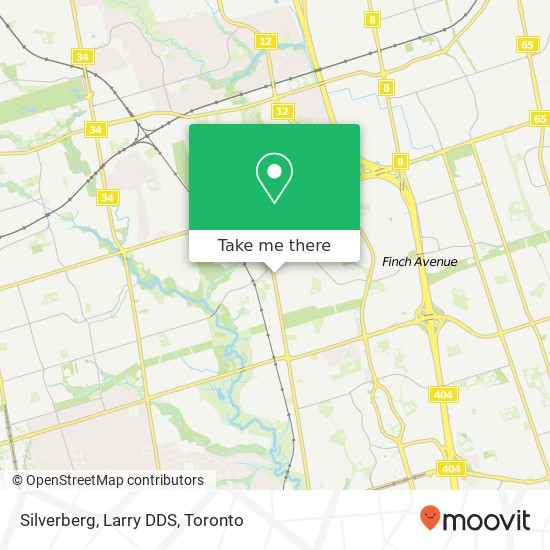 Silverberg, Larry DDS map