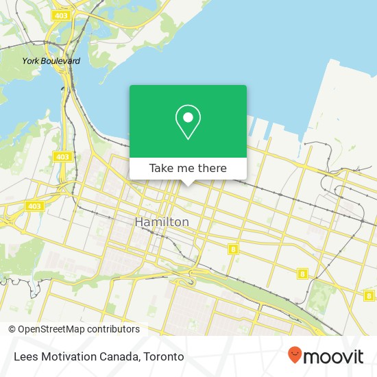 Lees Motivation Canada map