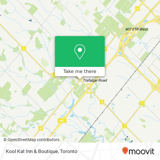 Kool Kat Inn & Boutique map