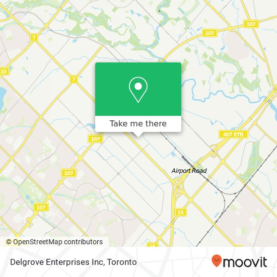 Delgrove Enterprises Inc map