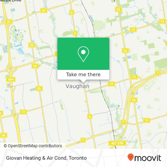 Giovan Heating & Air Cond map