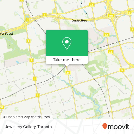 Jewellery Gallery map