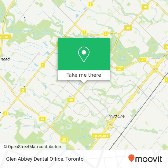 Glen Abbey Dental Office plan