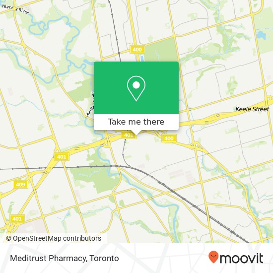 Meditrust Pharmacy map