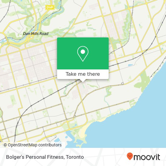 Bolger's Personal Fitness map