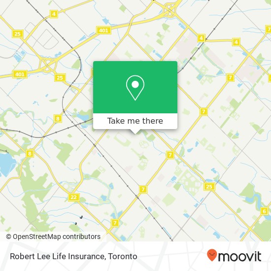 Robert Lee Life Insurance map