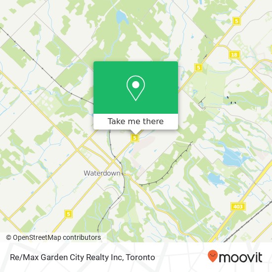 Re/Max Garden City Realty Inc map