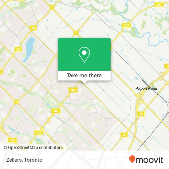 Zellers map