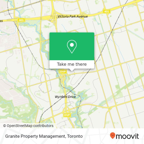 Granite Property Management map