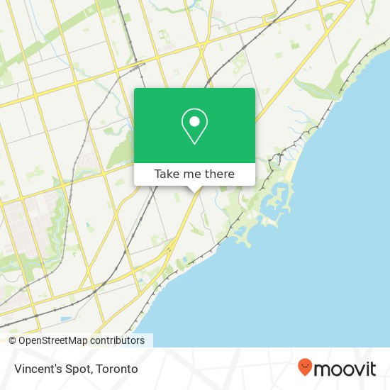 Vincent's Spot map