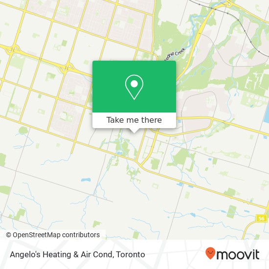 Angelo's Heating & Air Cond map