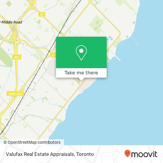 Valufax Real Estate Appraisals map