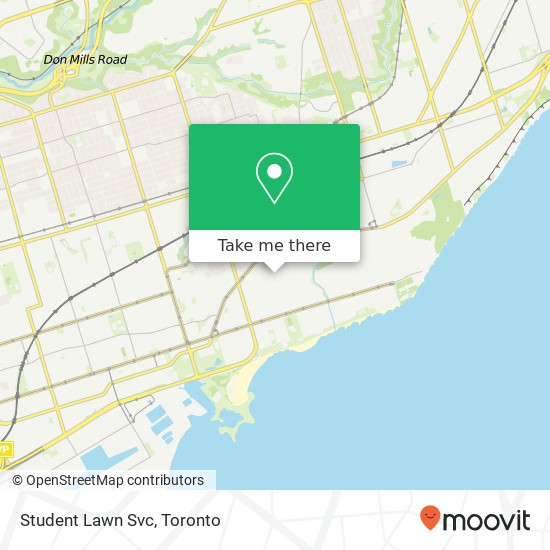 Student Lawn Svc map