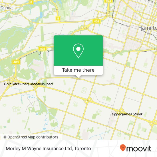 Morley M Wayne Insurance Ltd map