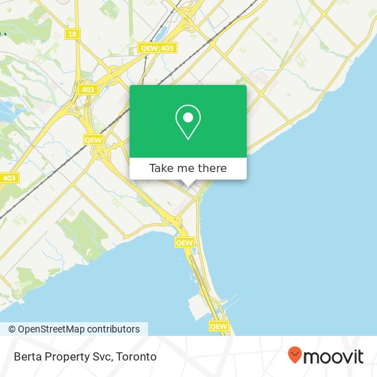 Berta Property Svc map