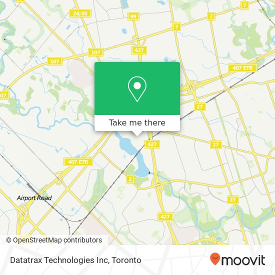 Datatrax Technologies Inc map