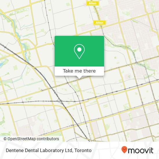 Dentene Dental Laboratory Ltd map