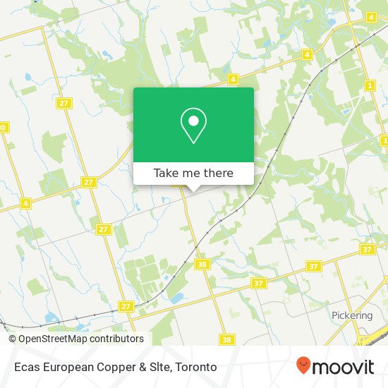 Ecas European Copper & Slte map
