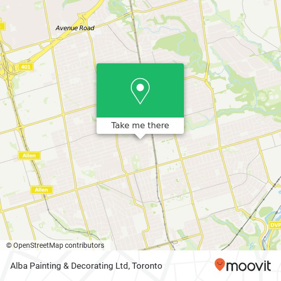 Alba Painting & Decorating Ltd map