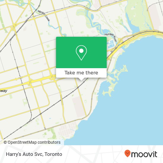 Harry's Auto Svc map