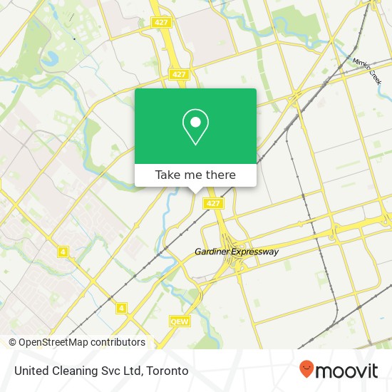 United Cleaning Svc Ltd map