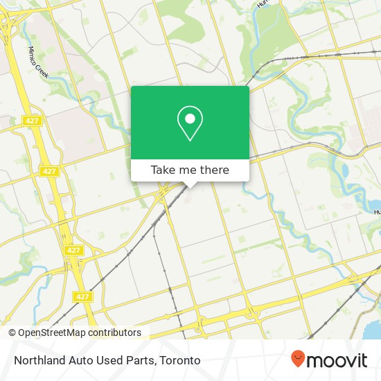 Northland Auto Used Parts map