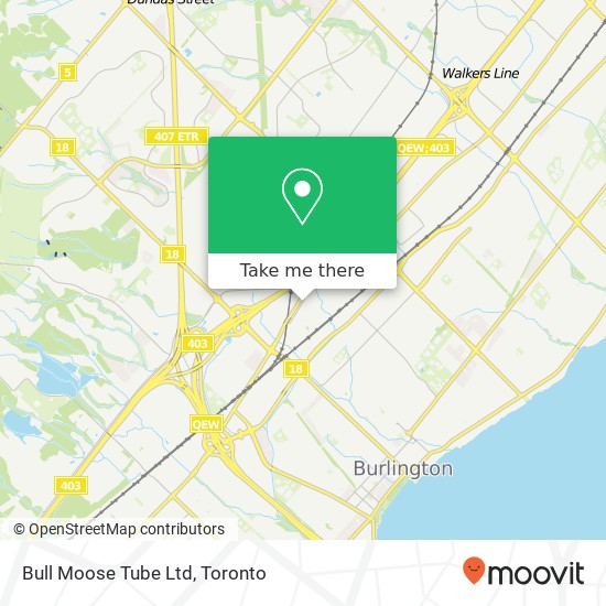 Bull Moose Tube Ltd map