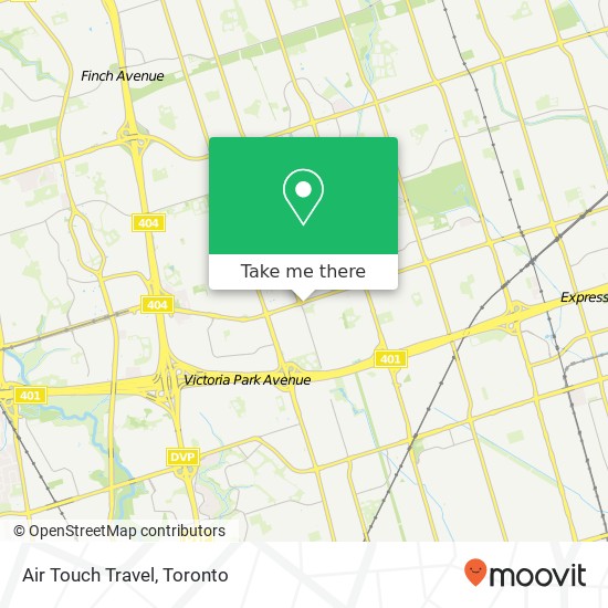 Air Touch Travel map