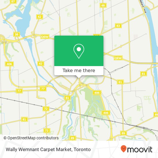 Wally Wemnant Carpet Market map