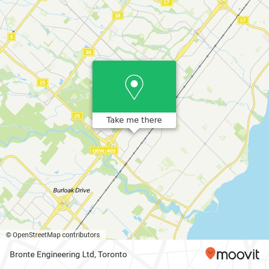 Bronte Engineering Ltd map