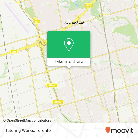 Tutoring Works map