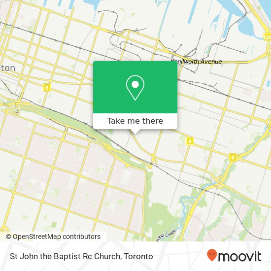 St John the Baptist Rc Church map