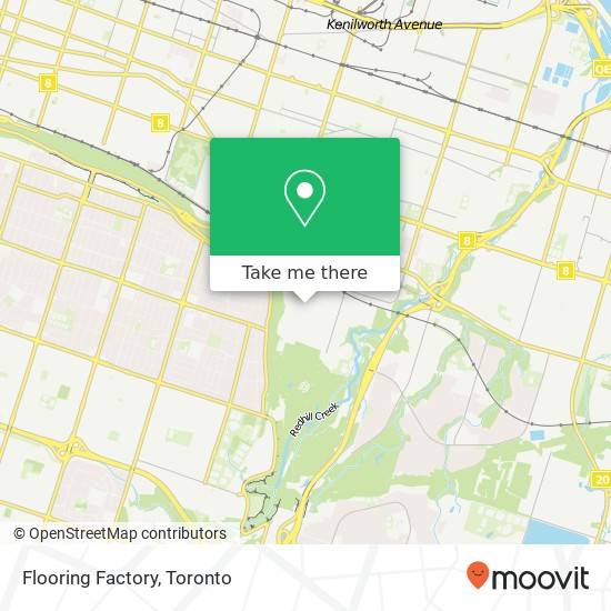 Flooring Factory map